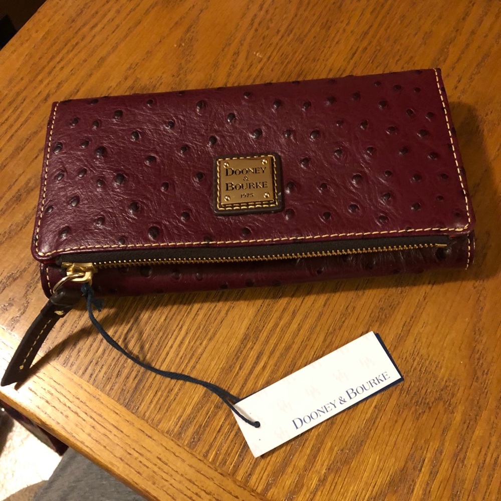 Dooney & Bourke Ostrich Wallet